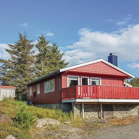 Beach Front Home In Farstad With House Sea View